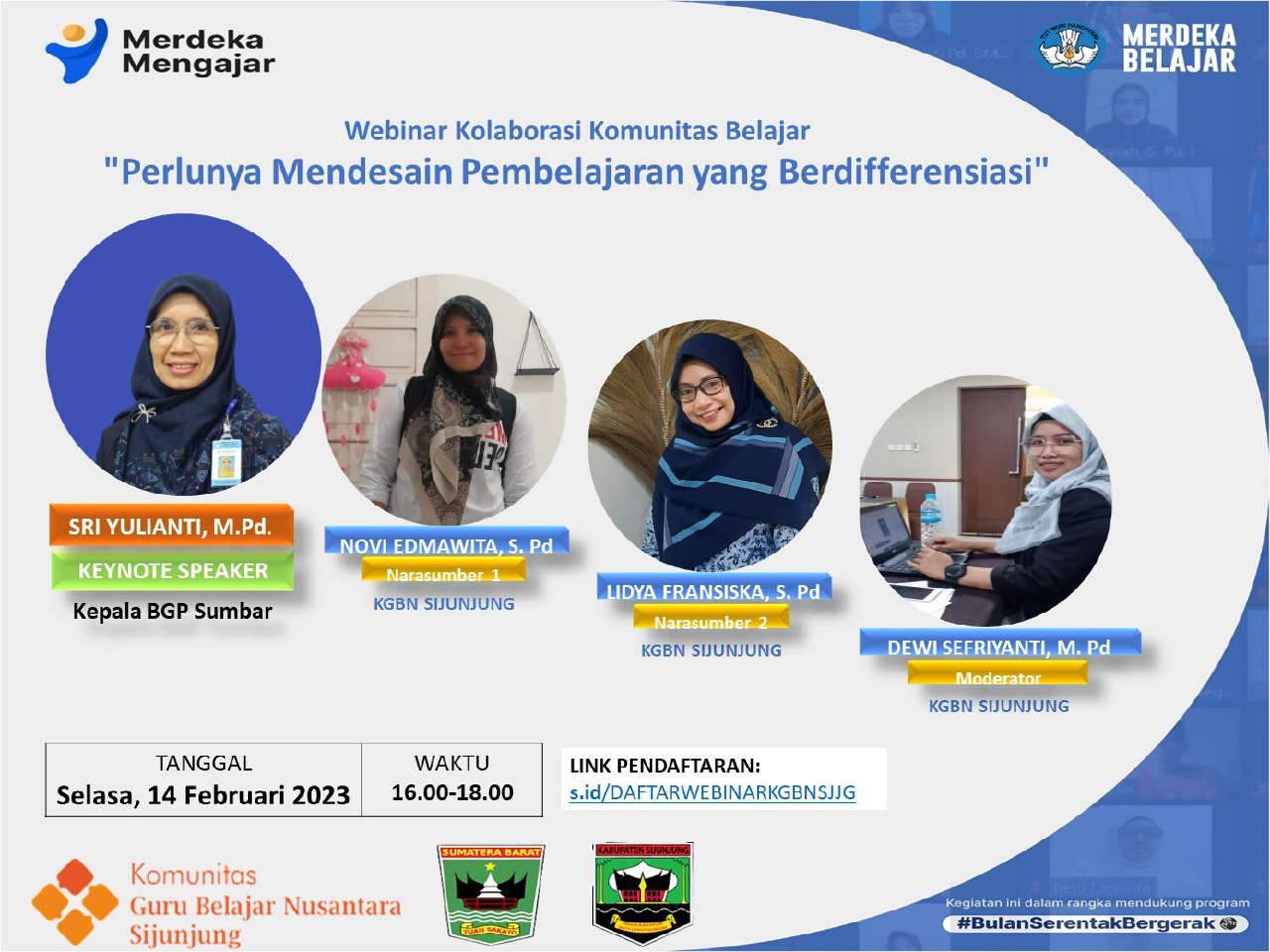 Webinar Kolaborasi Komunitas Belajar